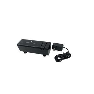 Cook's Essentials Electric 1-Stage Knife Sharpener Black